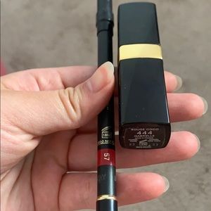 Chanel lip liner 57 and rouge coco lipstick 444